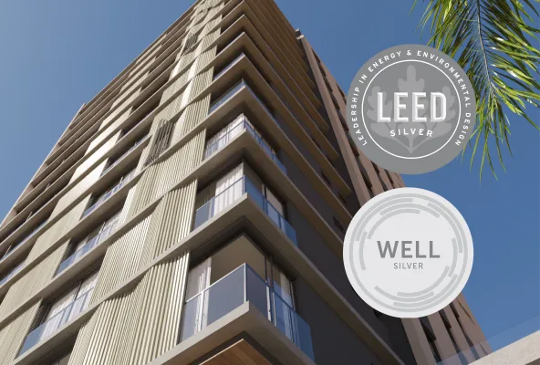 LEED e WELL: Como essas certificações valorizam seu investimento imobiliário no litoral catarinense